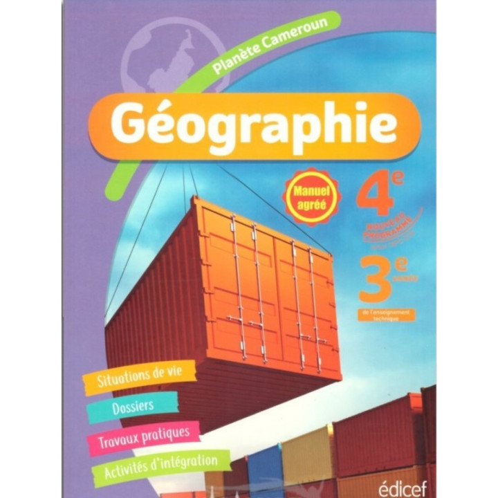 Geography - Planet Cameroon - 4th